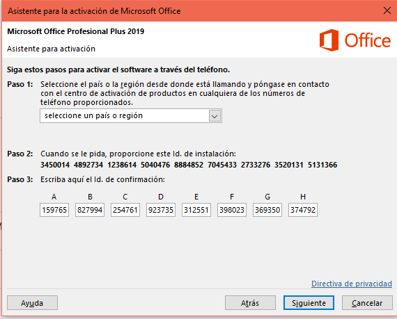 Descargar, Instalar y Activar Office 2019